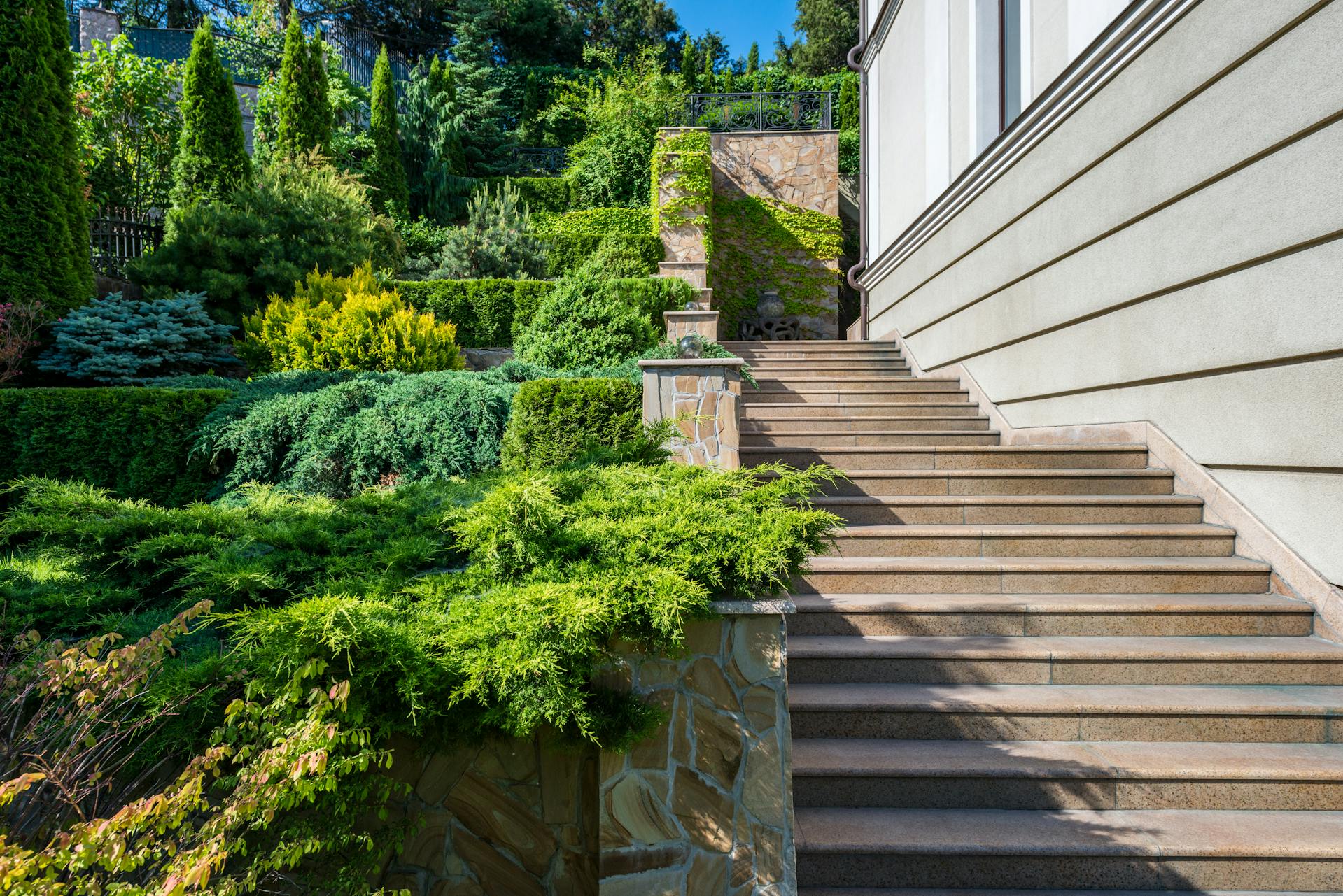 Sloped Yards